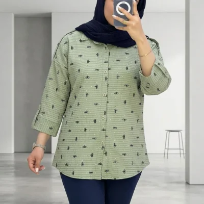 شومیز اکلیلی طرح الو